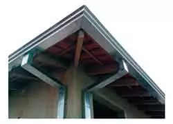 calhas moldadas e fixadas em Votorantim - SP